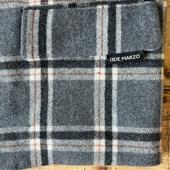 13De Marzo Plaid Blazer Jacket Grey - Picture 9 of 16